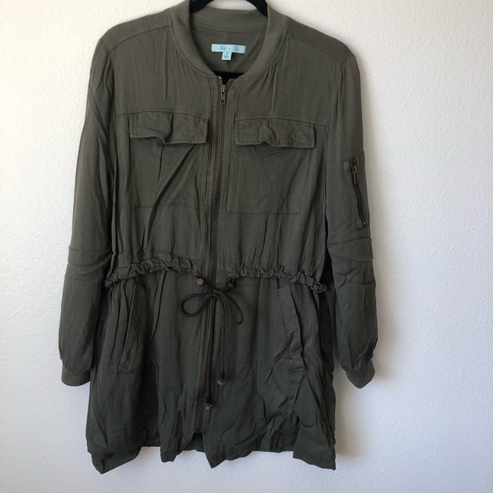 She + Sky Utility Jacket - image 1